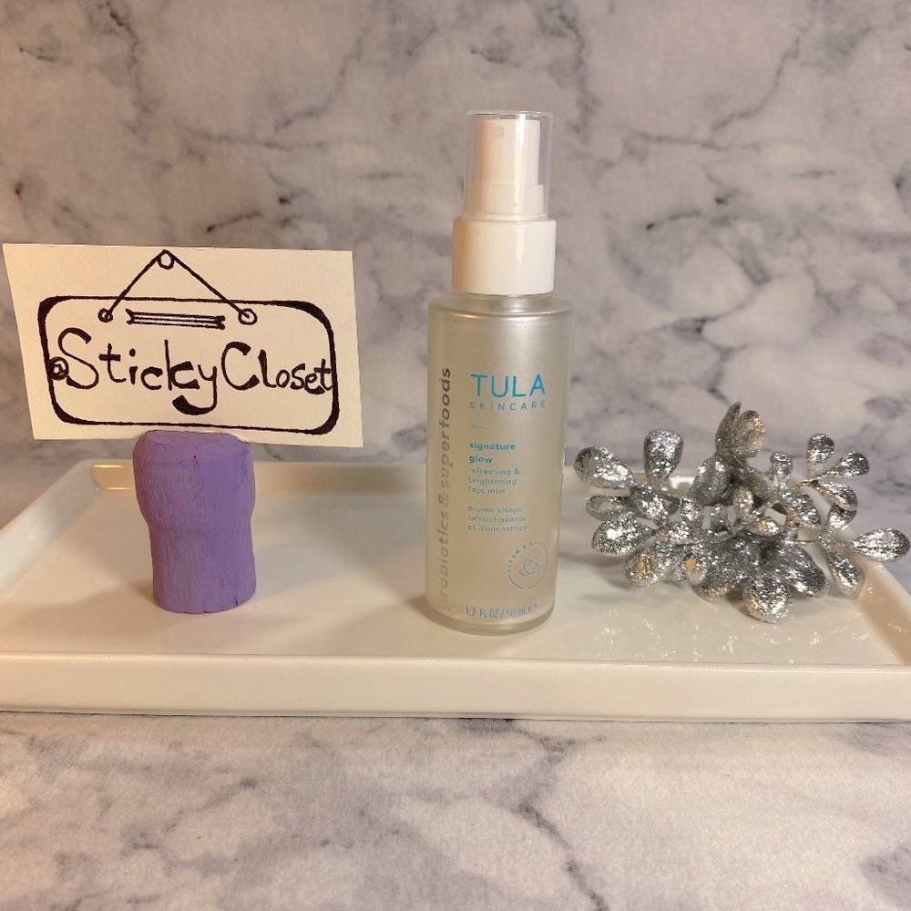 TULA Skincare,Signature Glow Refresh & Brighten Face Mist-Travel 50ml,1.7oz-NEW